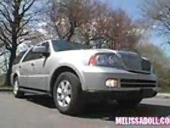 French Hottie Melissa Doll Gets Fucked In An Suv